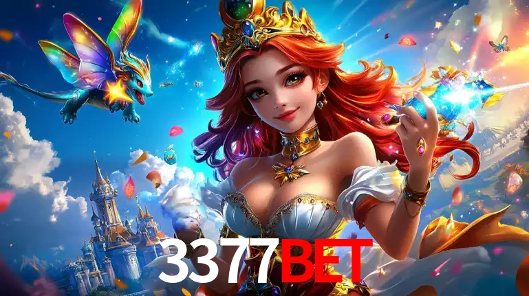 A princesa de um reino de fantasia mágico, com seu pequeno dragão, apresentando um mundo de prêmios encantados nos jogos de caça-níqueis do cassino 3377bet.